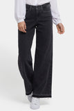 NYDJ Teresa Wide Leg Jeans With Released Hems And 31" Inseam - Slate Stone
