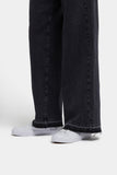 NYDJ Teresa Wide Leg Jeans With Released Hems And 31" Inseam - Slate Stone
