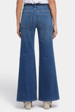 NYDJ Mia Palazzo Jeans With High Rise - Valencia Surf