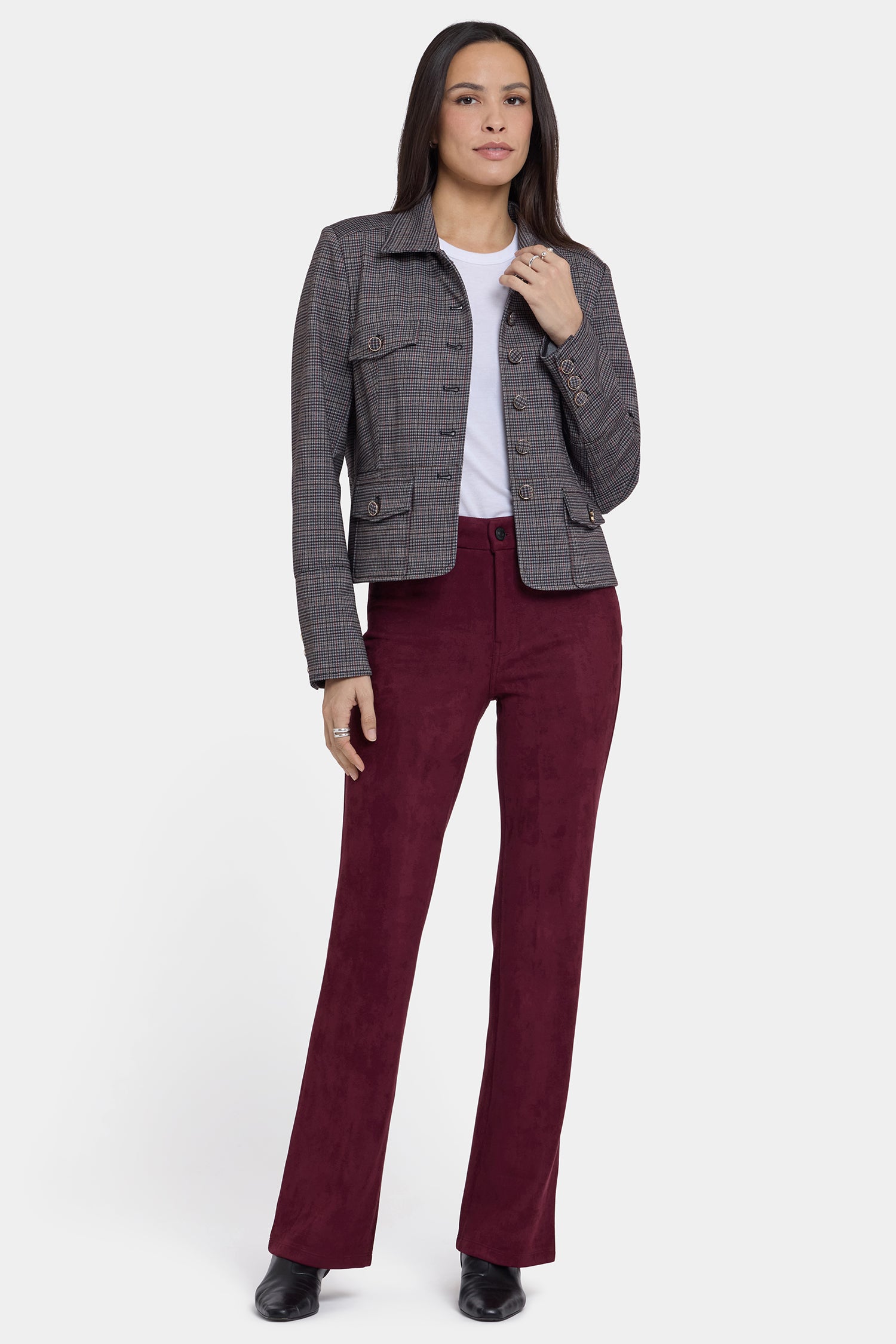 NYDJ Celeste Jacket Sculpt-Her™ Collection - Camryn Check