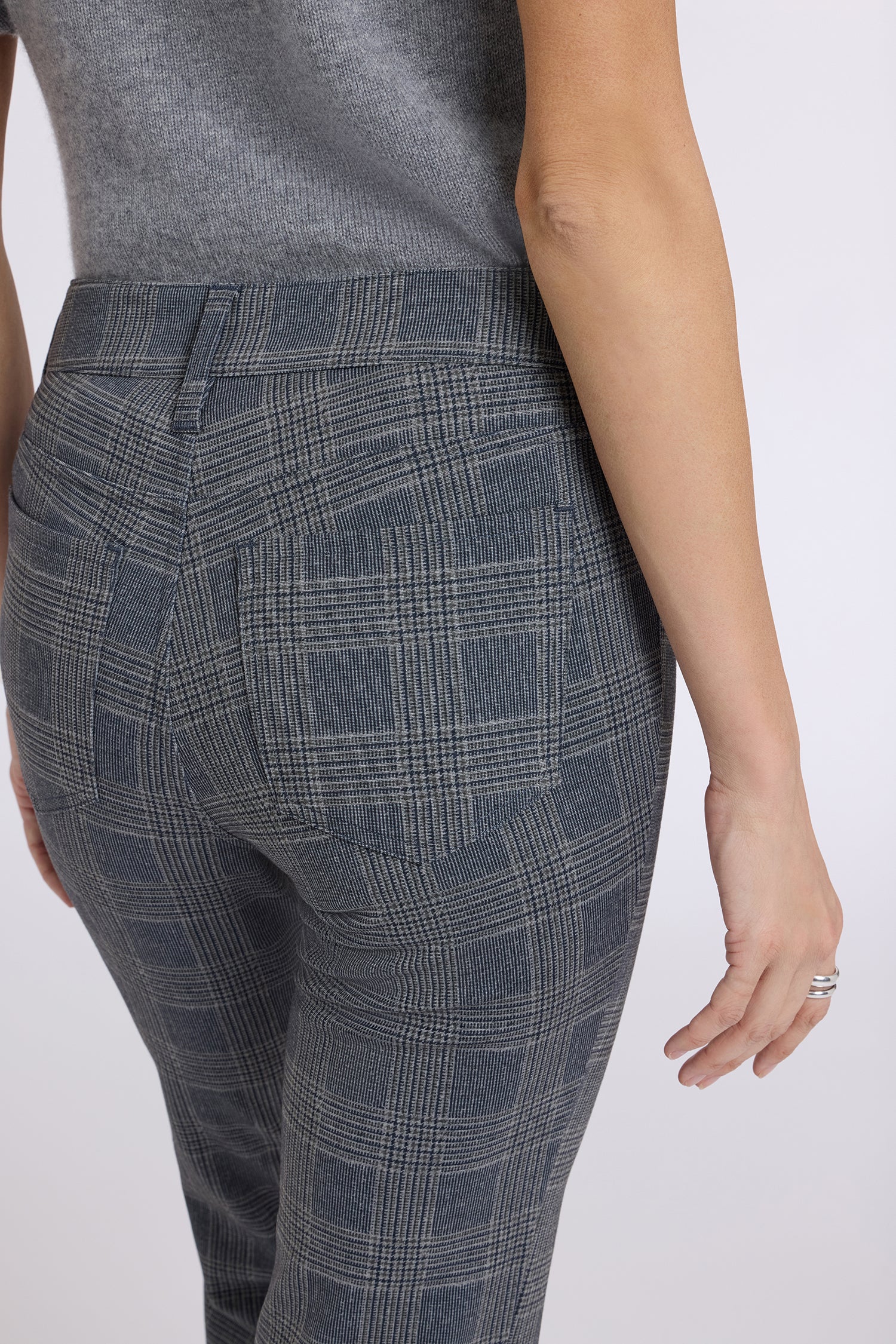 NYDJ Marilyn Straight Pants Sculpt-Her™ Collection - Phoebe Plaid