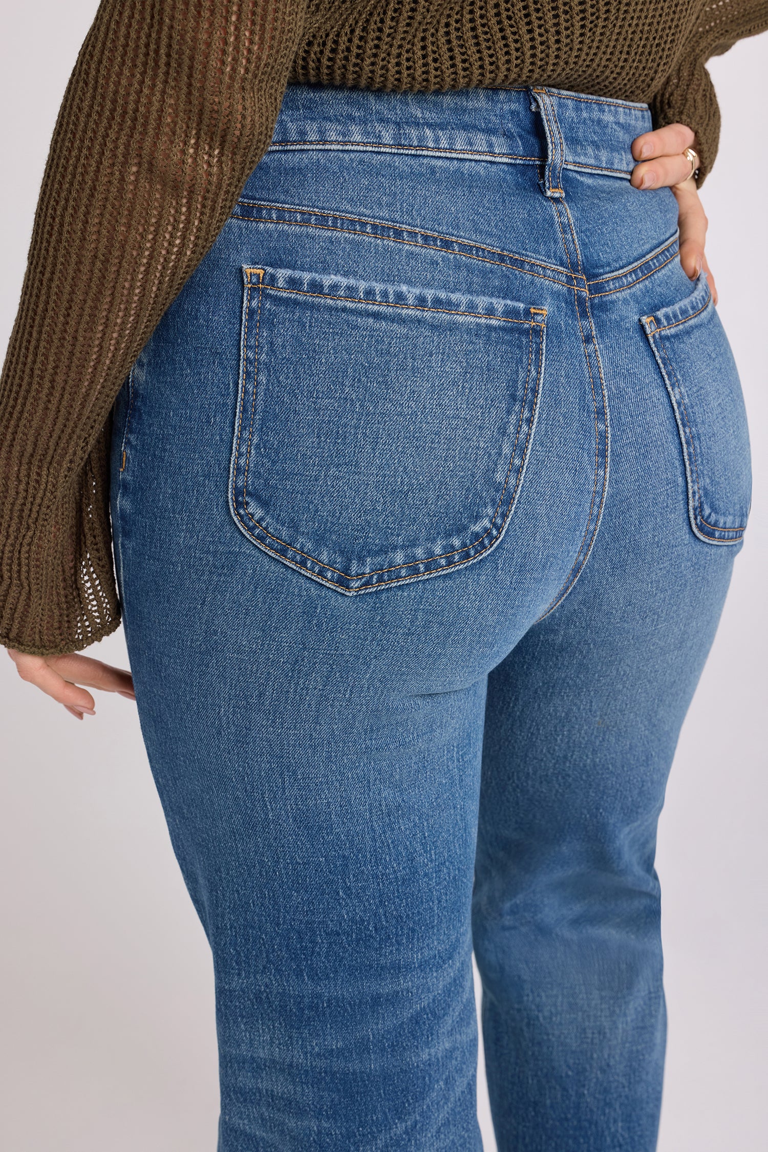 NYDJ Kasey Stovepipe Jeans With Super High Rise And 32" Inseam - Aster