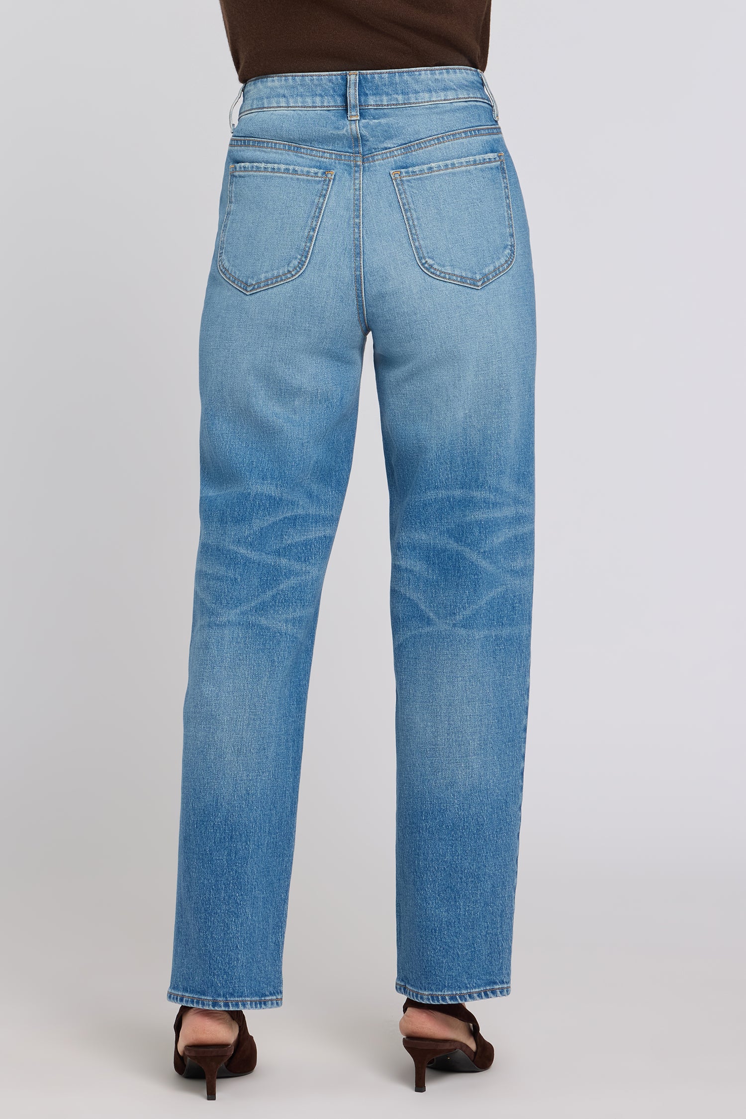 NYDJ Kasey Stovepipe Jeans With Super High Rise And 32" Inseam - Joaquin