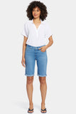 NYDJ Briella 11 Inch Denim Shorts With Roll Cuffs - Nottinghill