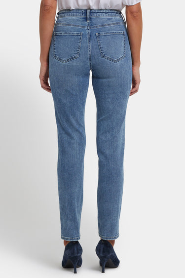 NYDJ Sheri Slim Jeans With High Rise - Parisian Sky