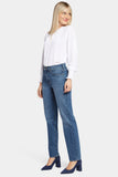 NYDJ Brooke Loose Straight Jeans In Rigid Denim With High Rise - Sawyer