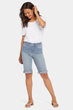 NYDJ Briella 11 Inch Denim Shorts With Roll Cuffs - Thistle Falls