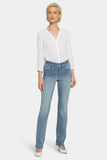 NYDJ Marilyn Straight Jeans  - Thistle Falls