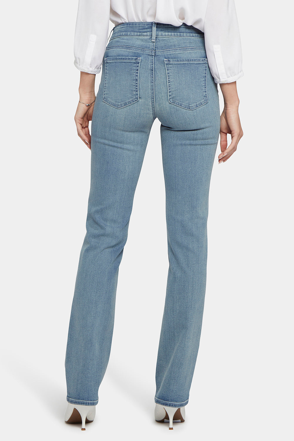 NYDJ Marilyn Straight Jeans  - Thistle Falls