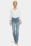 NYDJ Marilyn Straight Jeans  - Thistle Falls