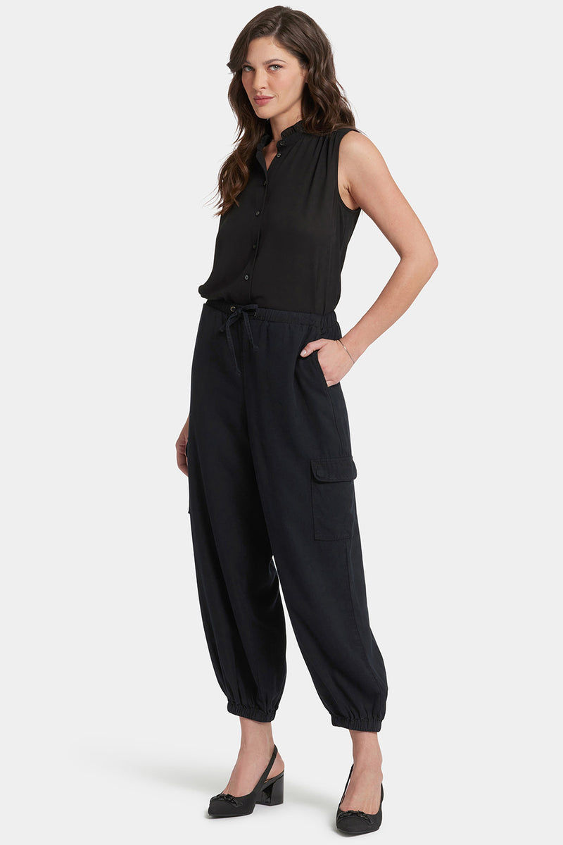 Shop the Relaxed Cargo Ankle Pull-on Pant
