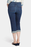 NYDJ Marilyn Straight Crop Jeans With Cuffs - Dimension