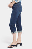 NYDJ Marilyn Straight Crop Jeans With Cuffs - Dimension