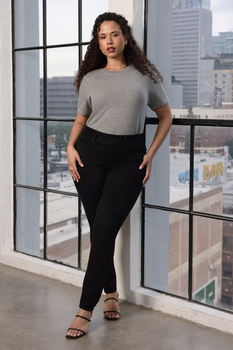 NYDJ Ami Skinny Jeans  - Black