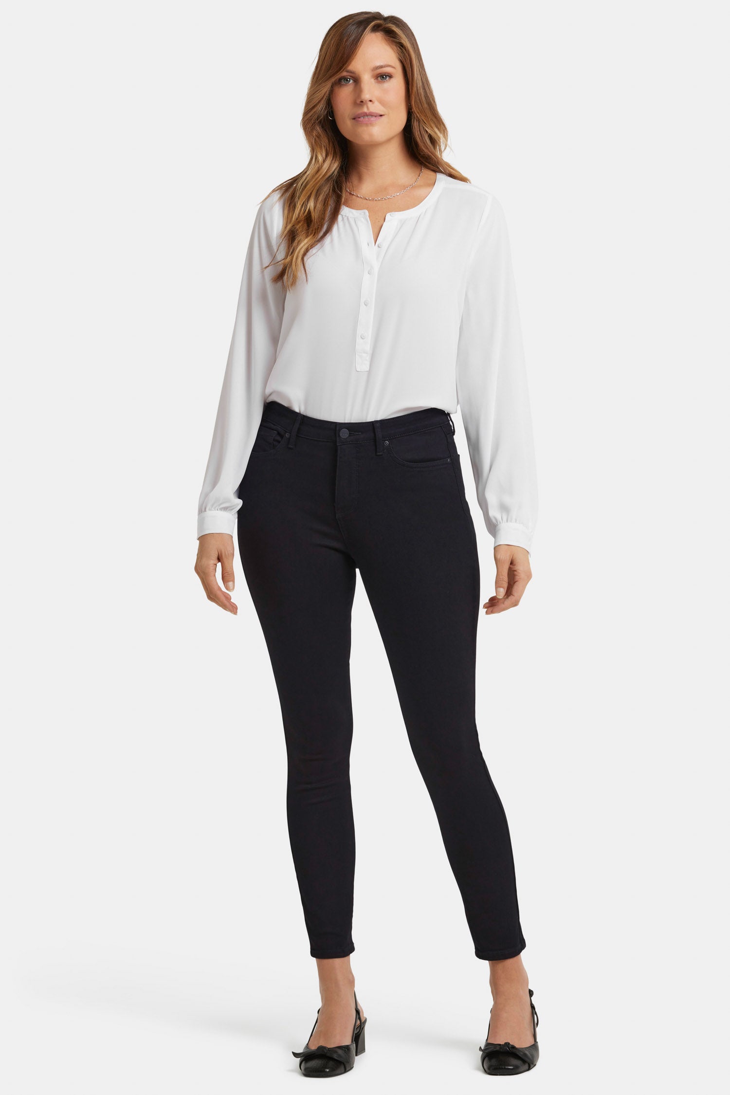 NYDJ Ami Skinny Jeans  - Black