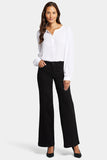 NYDJ Teresa Wide Leg Jeans in Tall With 36" Inseam - Black