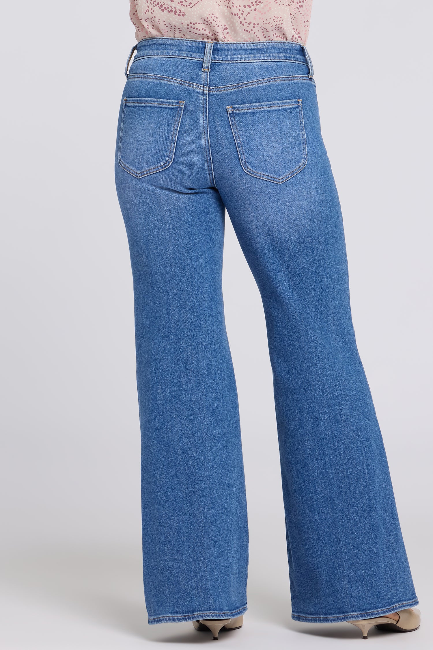 NYDJ Mia Palazzo Jeans With High Rise - Blue Paradise