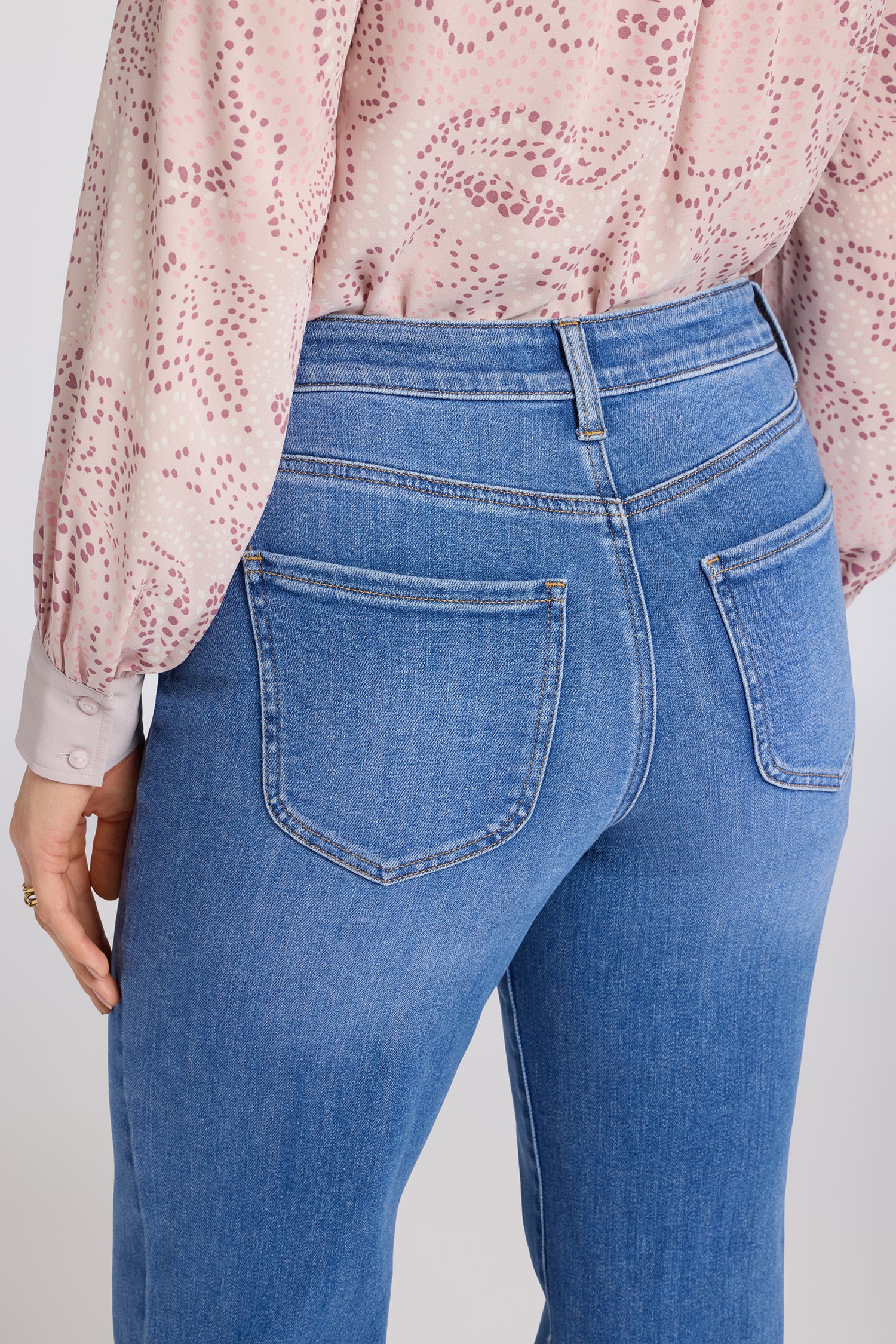 NYDJ Mia Palazzo Jeans With High Rise - Blue Paradise