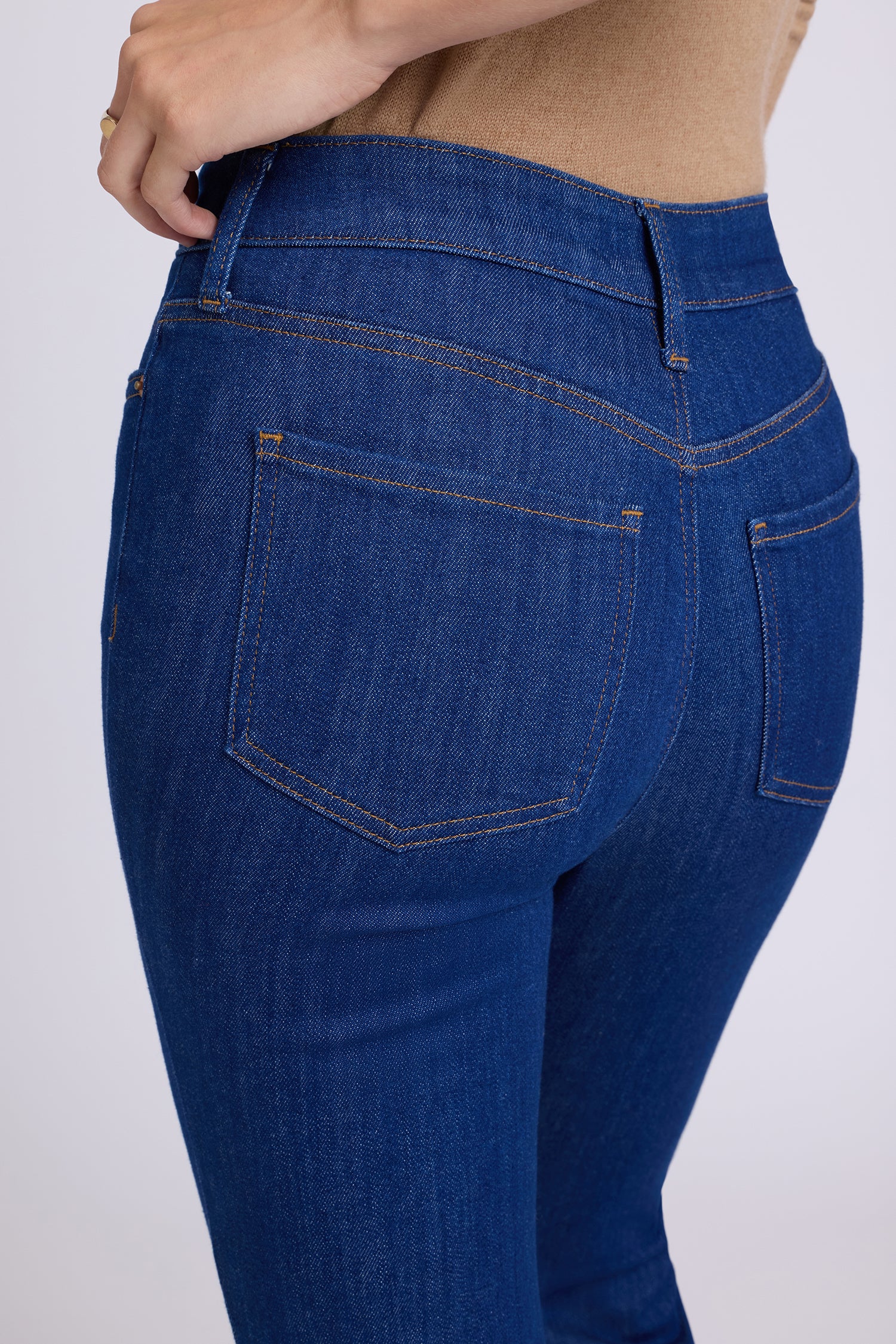 NYDJ Sheri Slim Straight Jeans With High Rise - Blue Rinse
