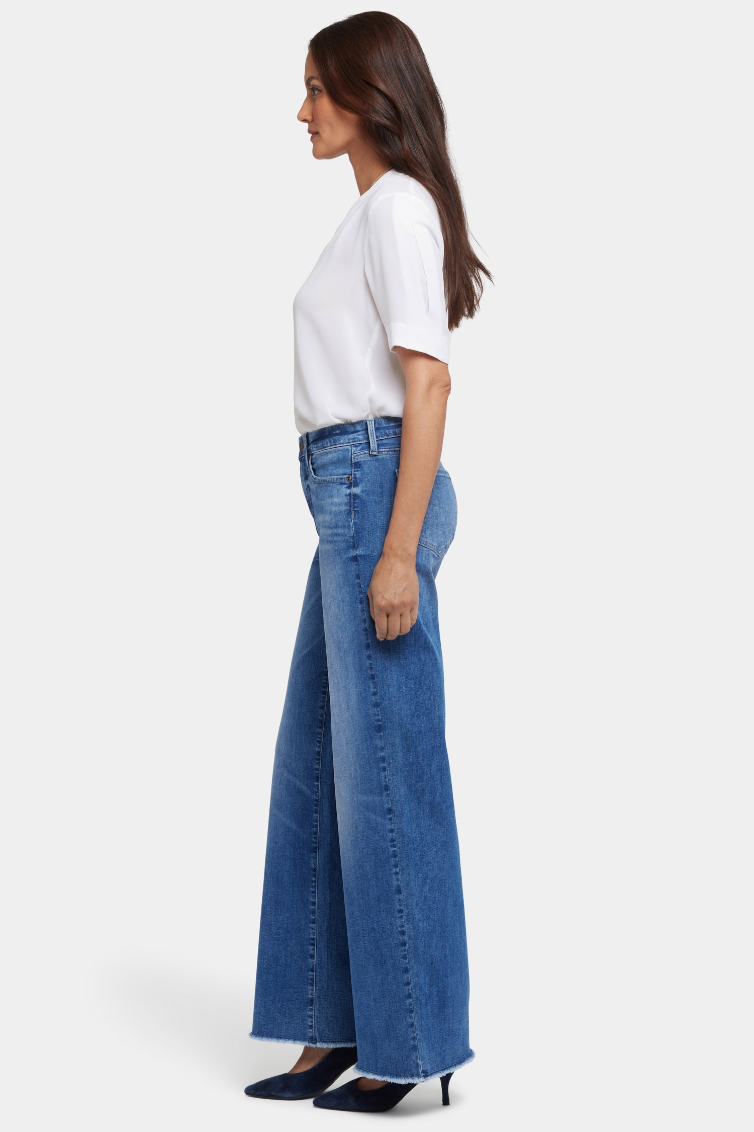 【PORTERNA】Nerik Eyelet Wide Jeans PORTERNA】Nerik Eyelet Wide Jeans
