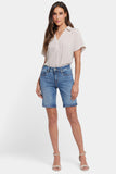 NYDJ Ella Denim Shorts With Side Slits - Majorca Bay