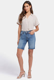 NYDJ Ella Denim Shorts With Side Slits - Majorca Bay