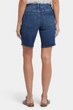 NYDJ Ella Denim Shorts With Side Slits - Rio Rapids