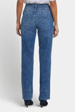 Bailey Relaxed Straight Jeans - Washed Crystal