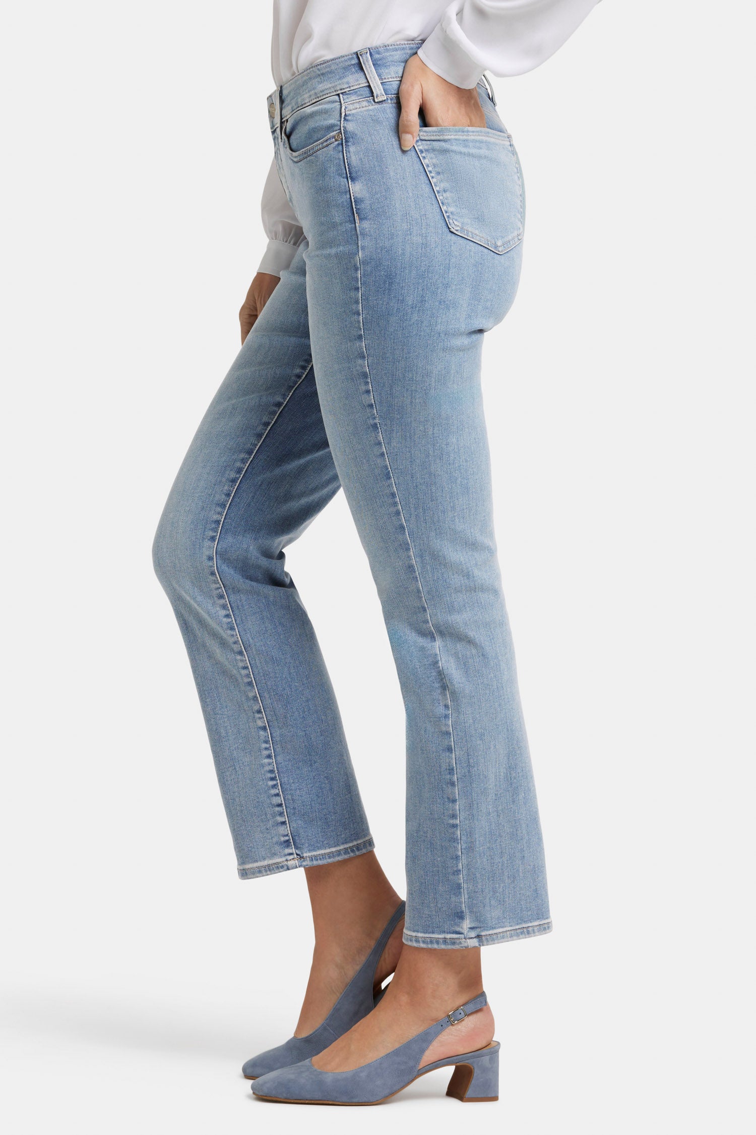 Ellison Straight Jeans With High Rise - Haley | NYDJ Ellison Straight Jeans With High Rise - Haley | NYDJ