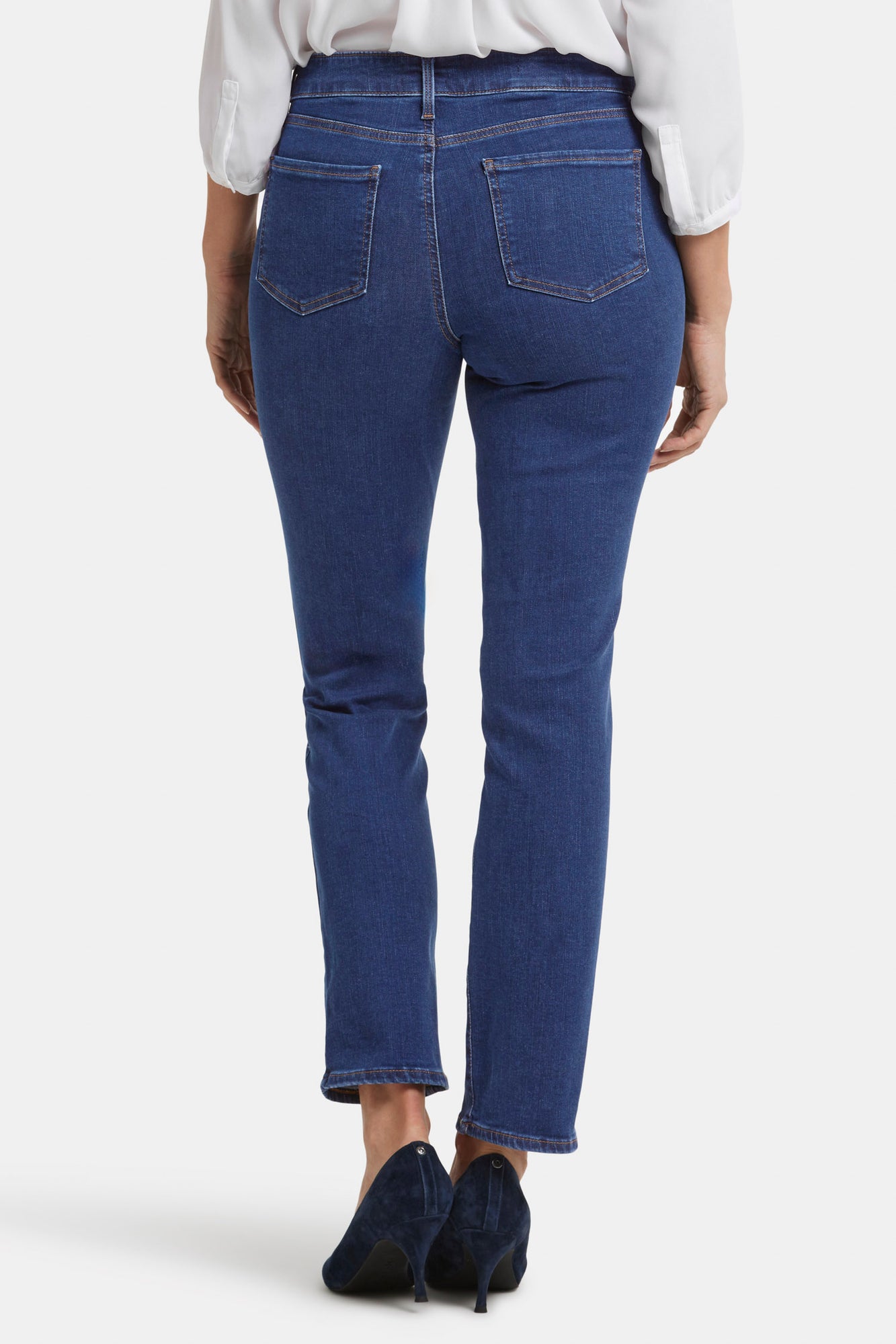 NYDJ Ellison Straight Jeans With High Rise - Quinn