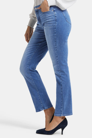 NYDJ Ellison Straight Jeans With High Rise - Stunning