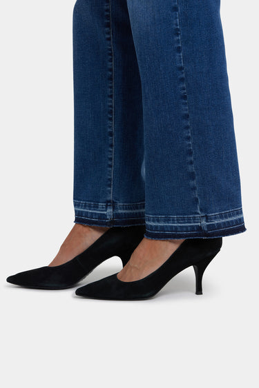 NYDJ Bailey Relaxed Straight Jeans With High Rise And Released Hems - Opera Blue