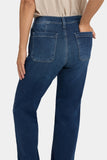 NYDJ Brooke Loose Straight Jeans With Super High Rise - Louvre Sapphire