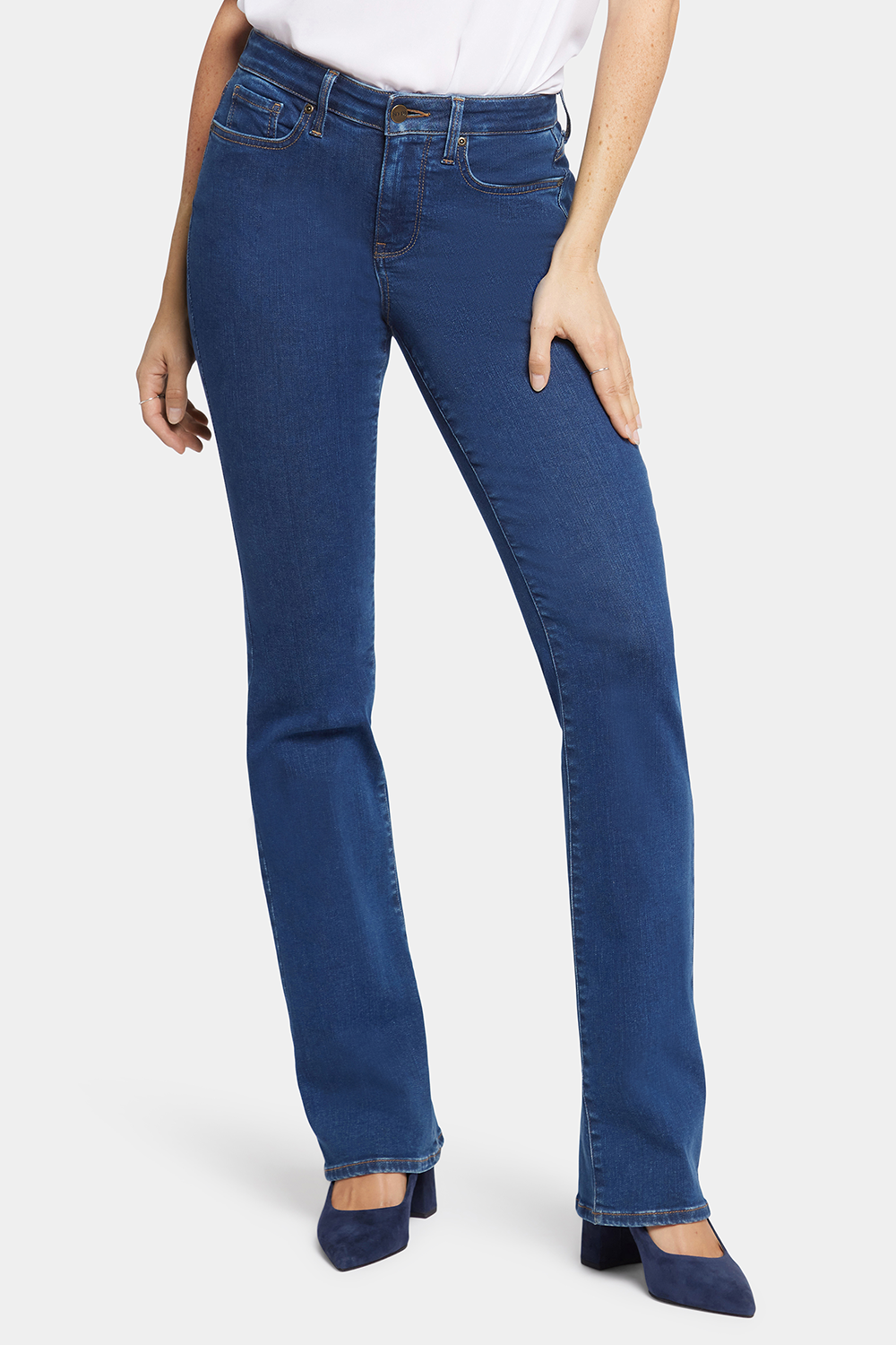 NYDJ Barbara Bootcut Jeans In Tall With 36