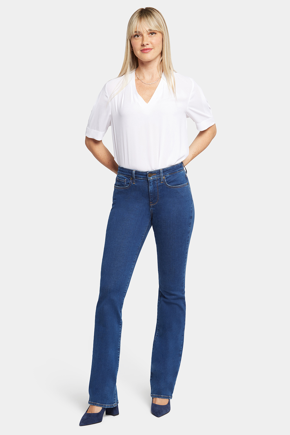 NYDJ Barbara Bootcut Jeans In Tall With 36