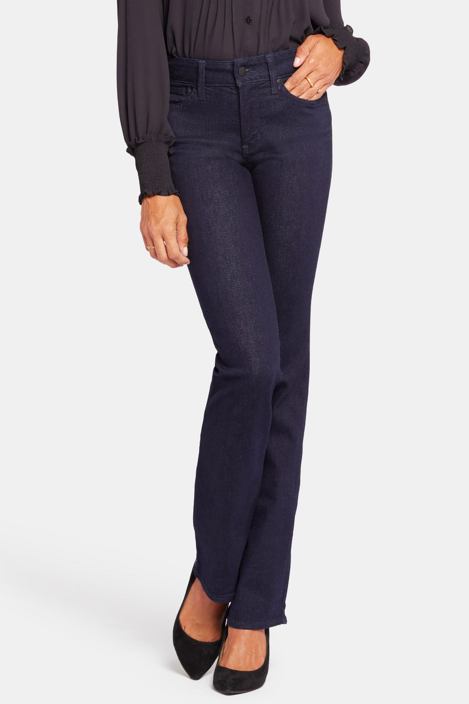 NYDJ Barbara Bootcut Jeans In Tall With 36