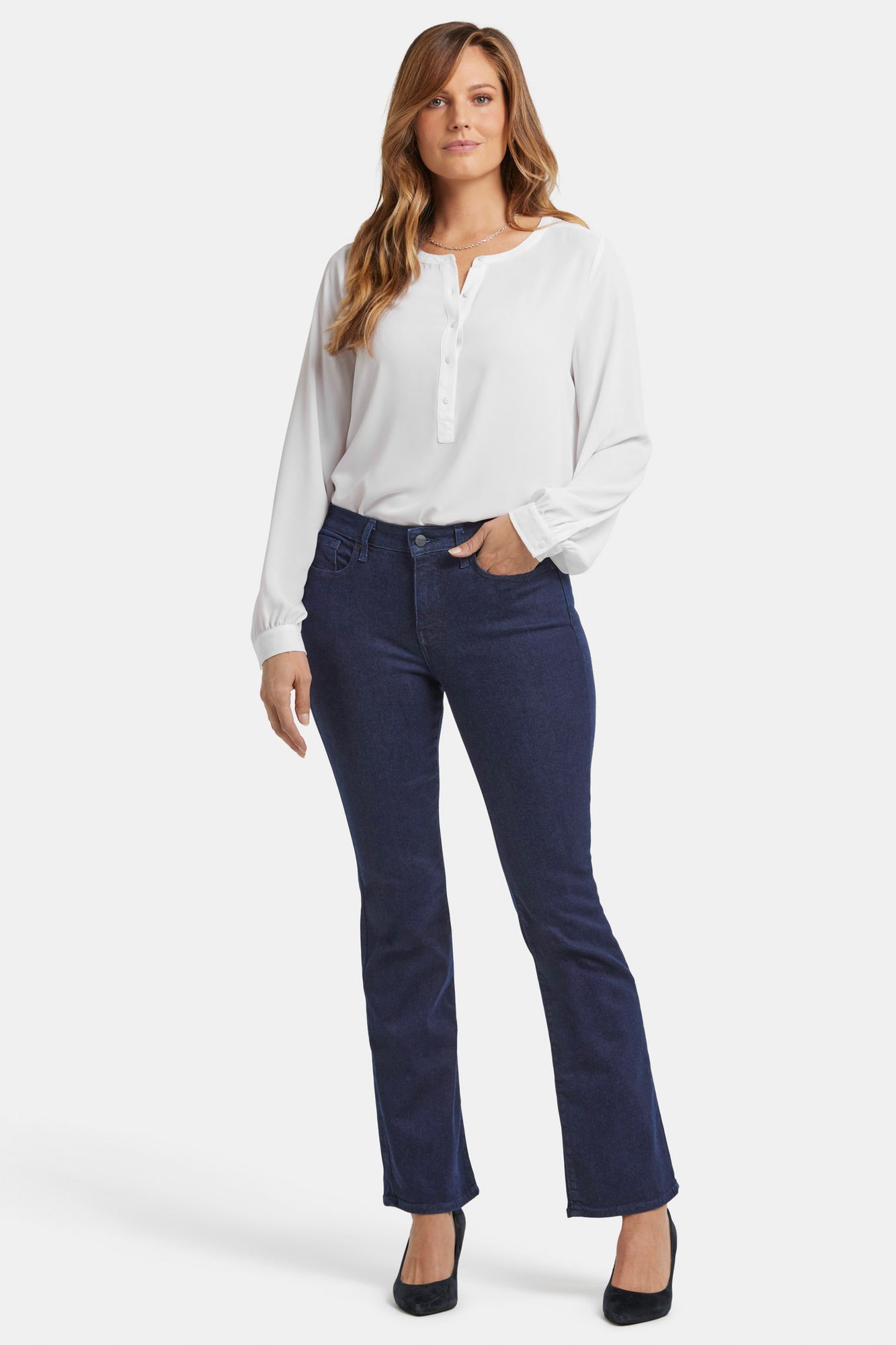 NYDJ Barbara Bootcut Jeans  - Rinse