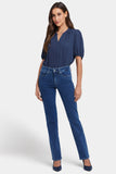 NYDJ Marilyn Straight Jeans  - Hollywood Indigo