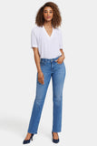 NYDJ Marilyn Straight Jeans  - Newport Sky