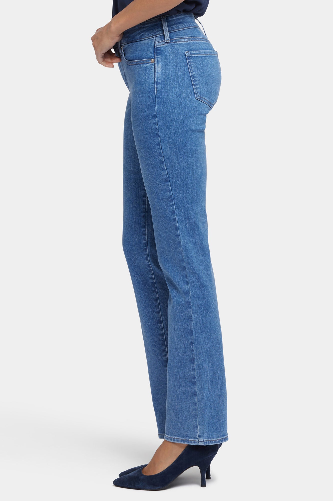 NYDJ Marilyn Straight Jeans  - Venice Blues