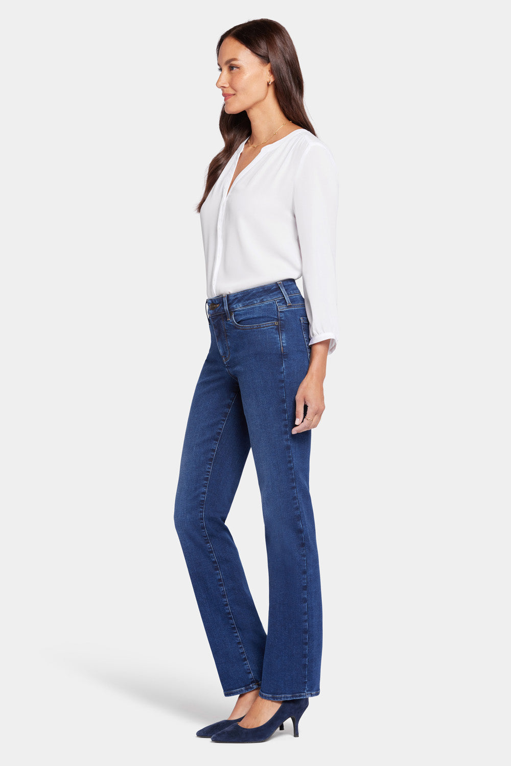 NYDJ Marilyn Straight Jeans  - Cooper