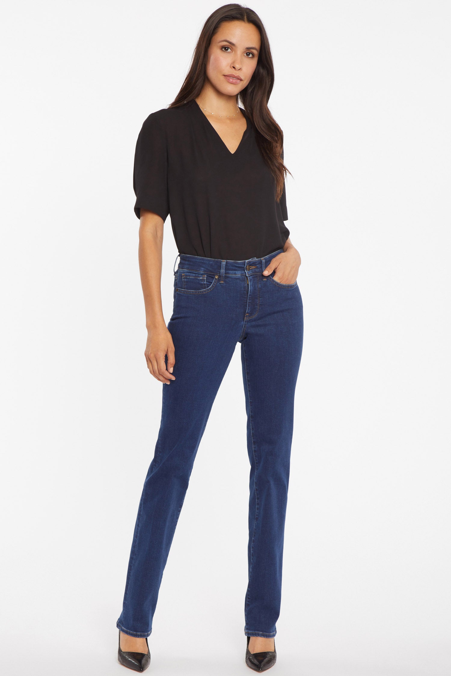 NYDJ Marilyn Straight Jeans  - Quinn