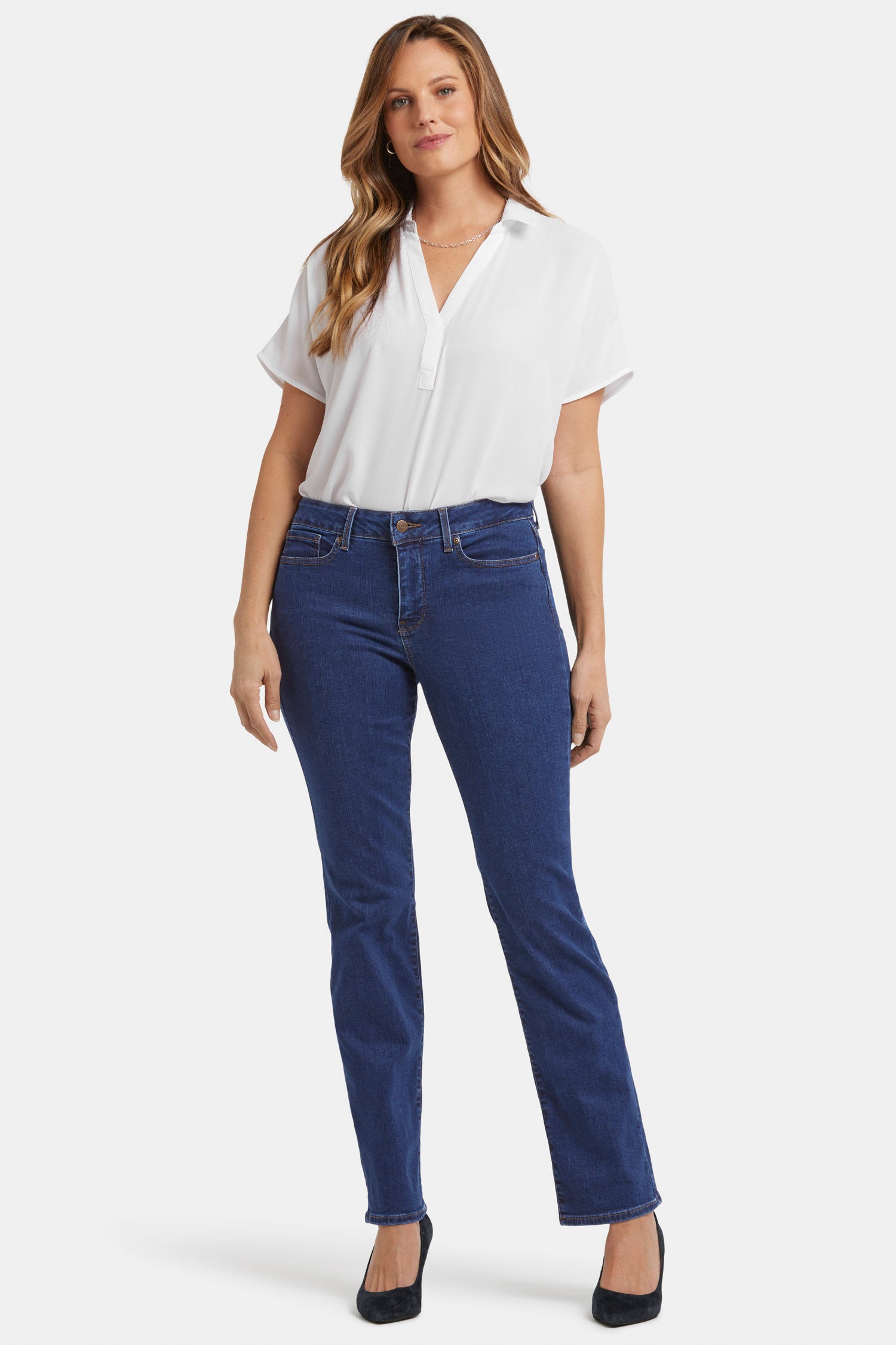 NYDJ Marilyn Straight Jeans  - Quinn