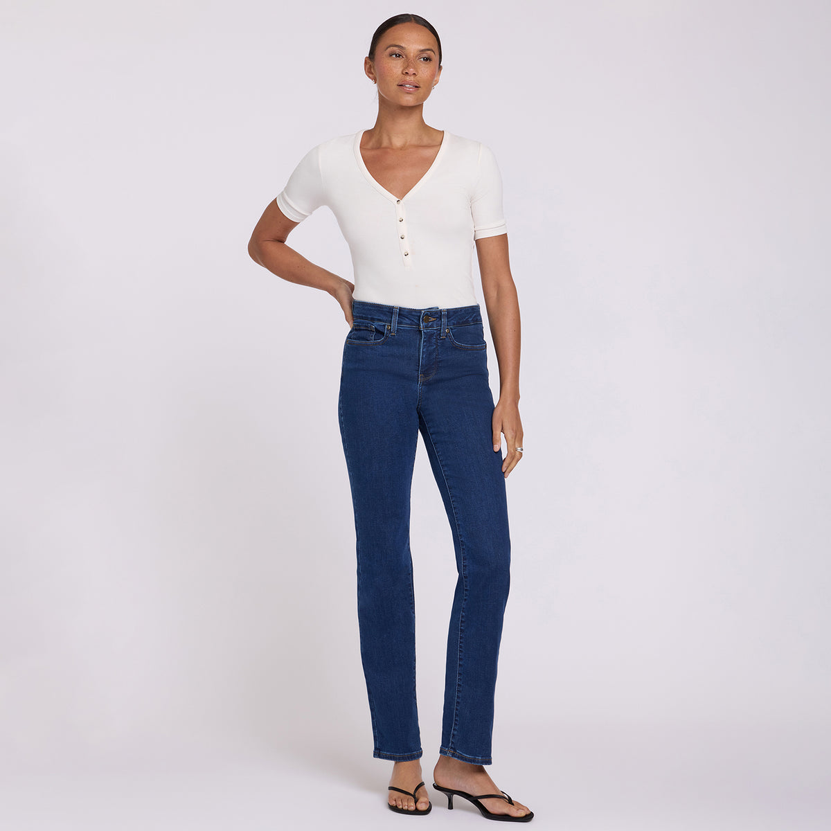NYDJ Marilyn Straight Jeans  - Quinn
