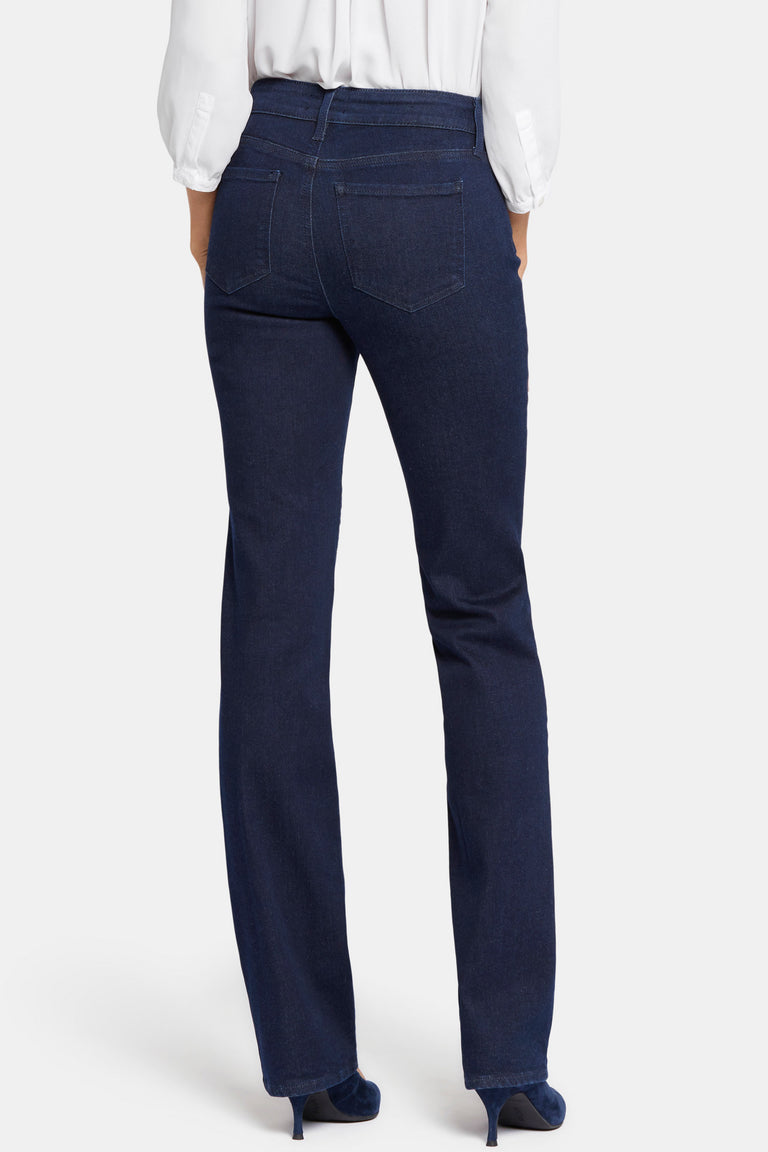 NYDJ Marilyn Straight Jeans  - Rinse