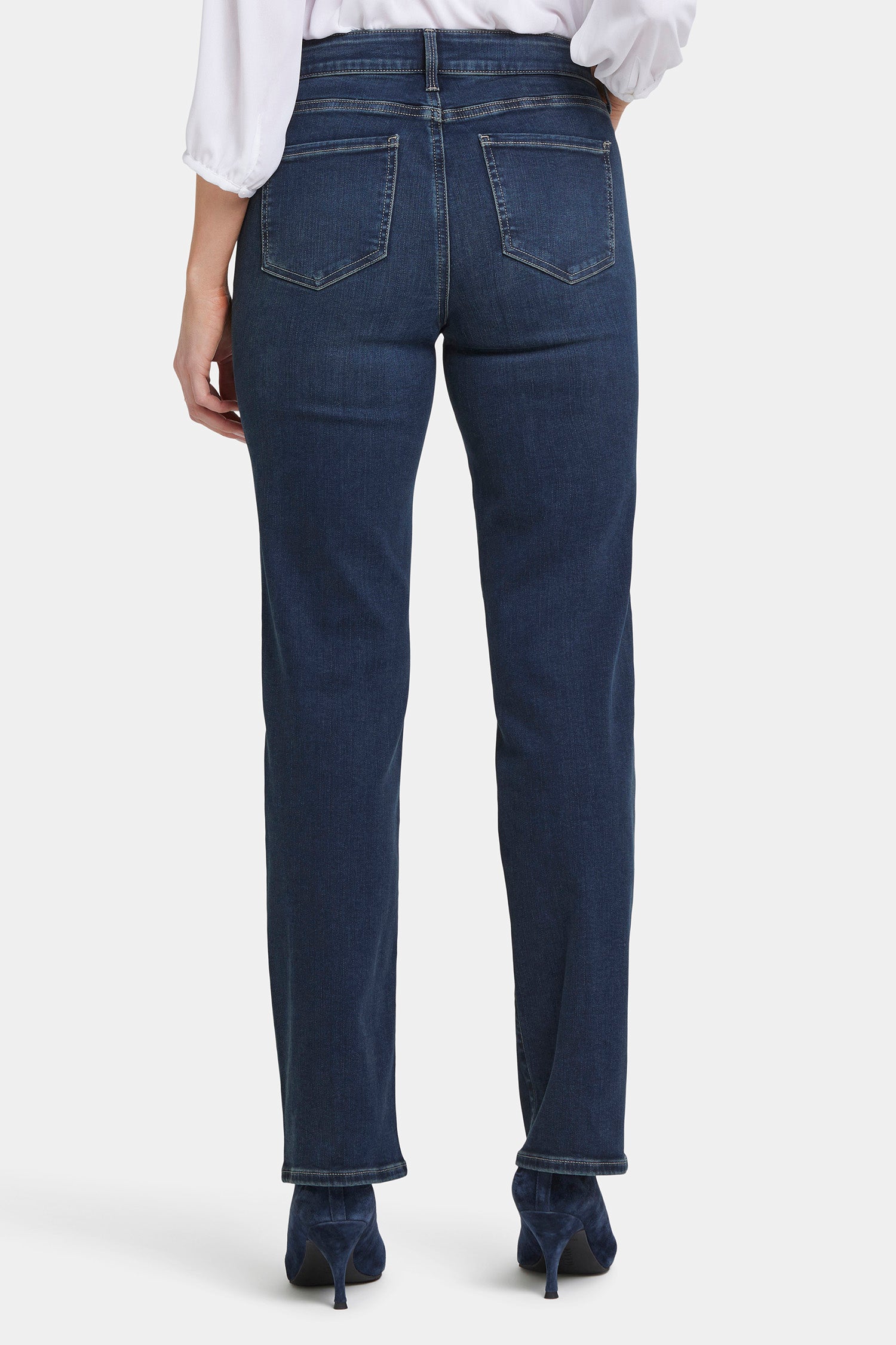 NYDJ Marilyn Straight Jeans With High Rise And 31