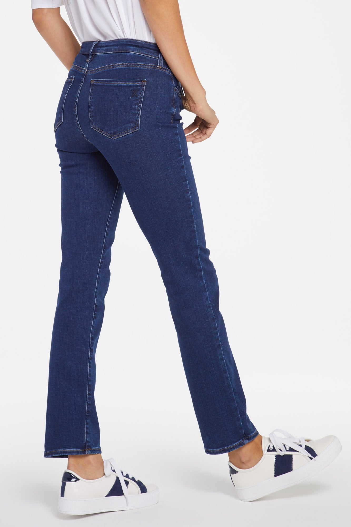 Sheri Slim Jeans In Tall With 36 Inseam - Quinn Blue