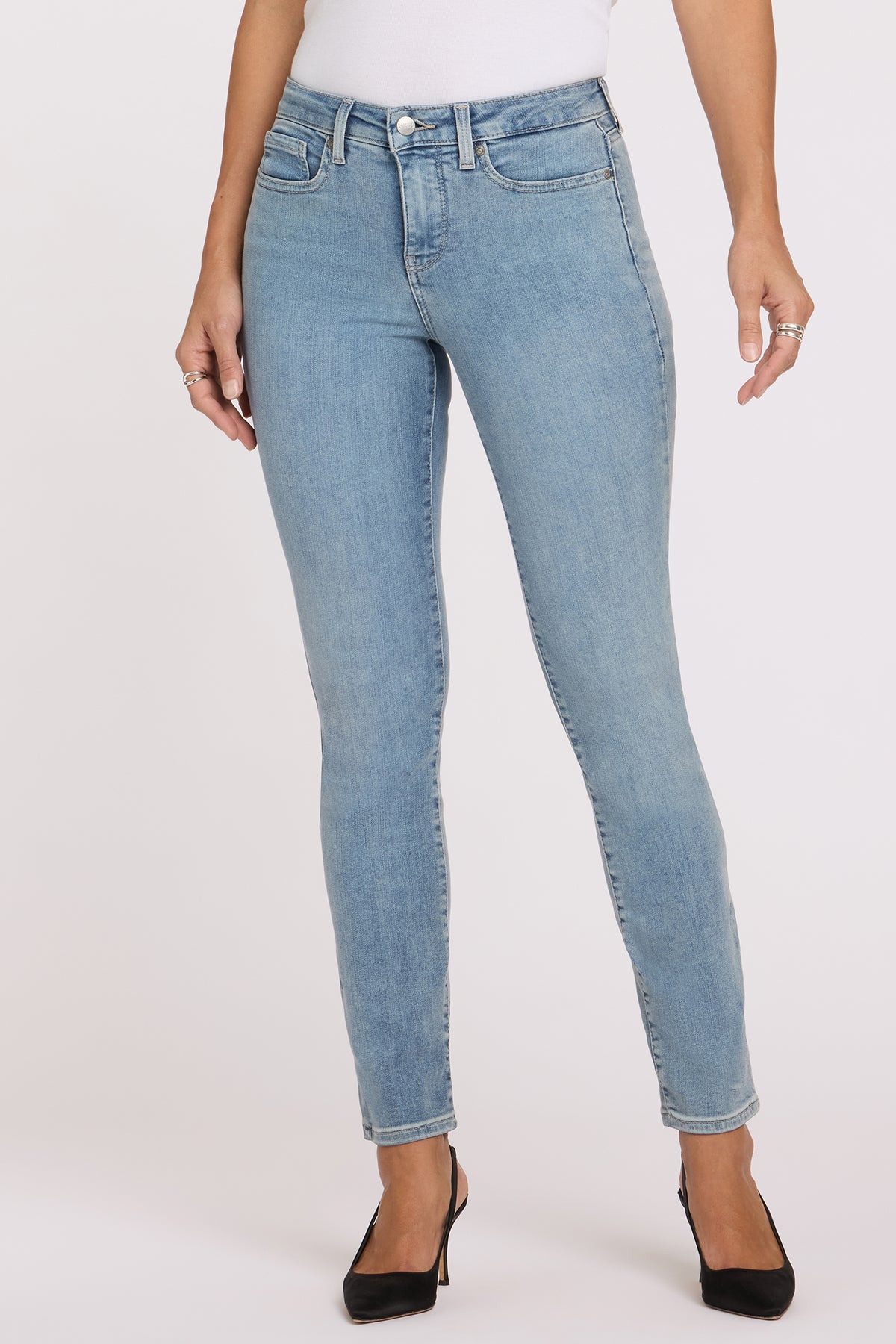 NYDJ Sheri Slim Straight Jeans  - Haley