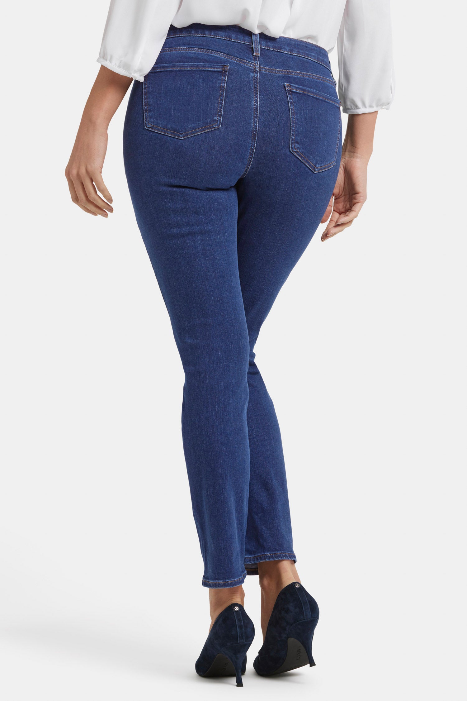 Sheri Slim Jeans - Quinn Blue | NYDJ