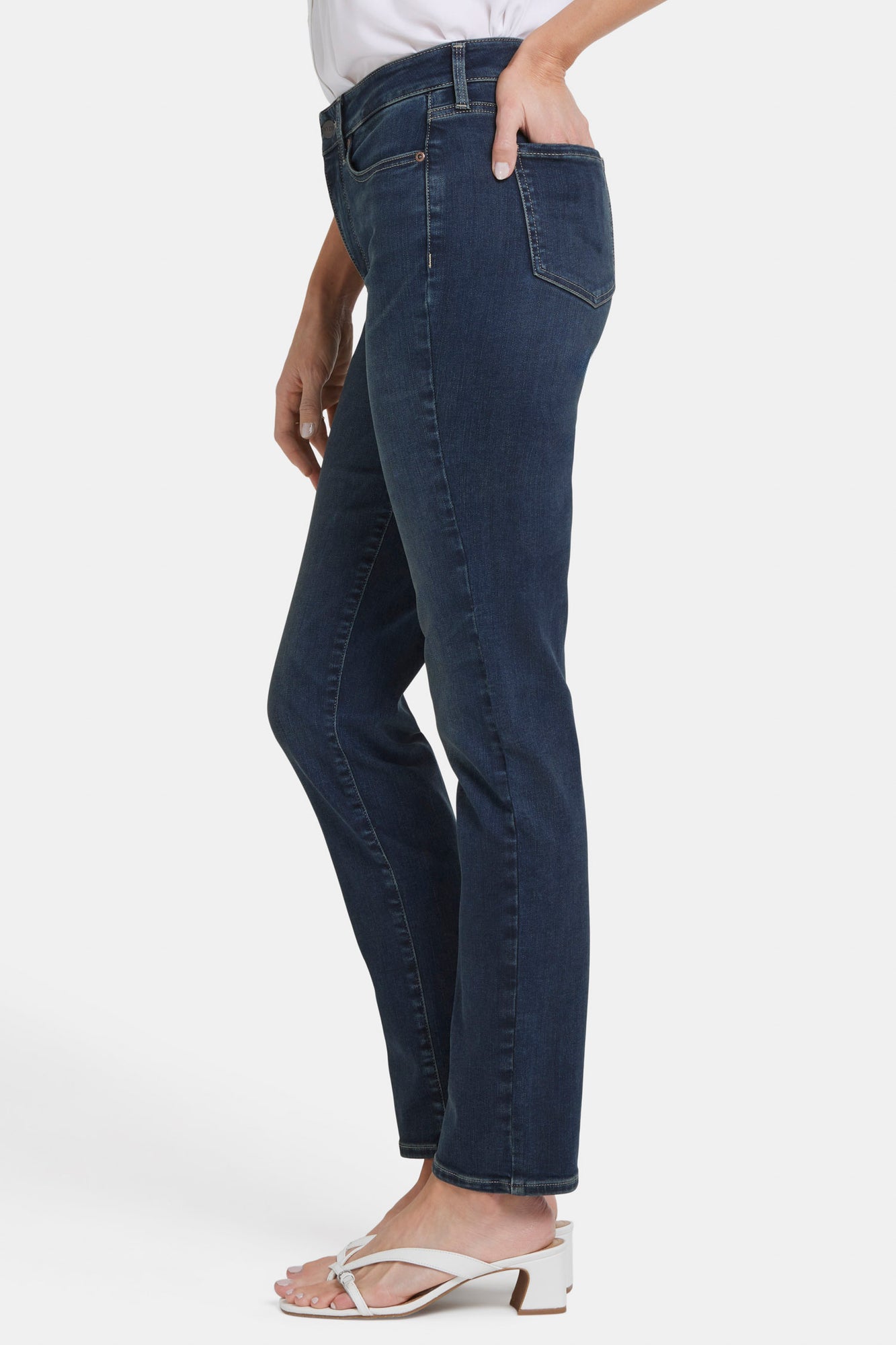 NYDJ Sheri Slim Jeans In Long Inseam With High Rise - Presley